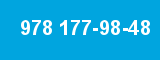 978 177-98-48 978 177-98-48